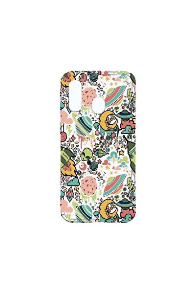 bestcase Διαφανής Θήκη Σιλικόνης 2MM, Συμβατή με Samsung Galaxy A40, Σχέδιο Σ...