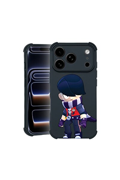 bestcase Husa TPU Pro Shock Compatibila cu Apple iPhone 17 Pro, cu Design Bra...