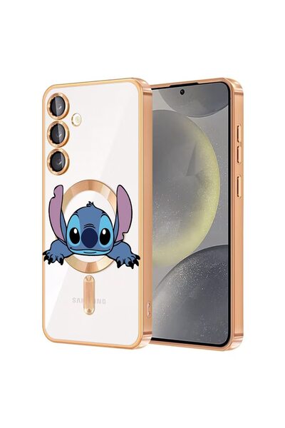 bestcase Πολυτελής Θήκη MagSafe, Συμβατή με Samsung Galaxy A35, Stitch, Εξαιρ...
