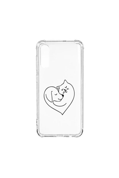 bestcase Husa Αντικραδασμική Θήκη Συμβατή με Samsung Galaxy A50, Σχέδιο Αγάπη...