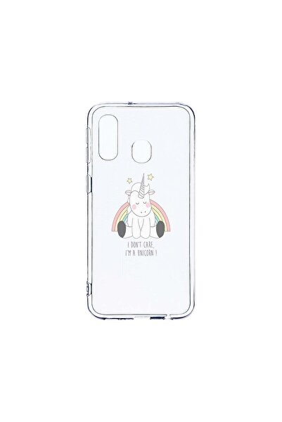 bestcase Διαφανής Θήκη Σιλικόνης 2MM, Συμβατή με Samsung Galaxy A40, Μονόκερο...
