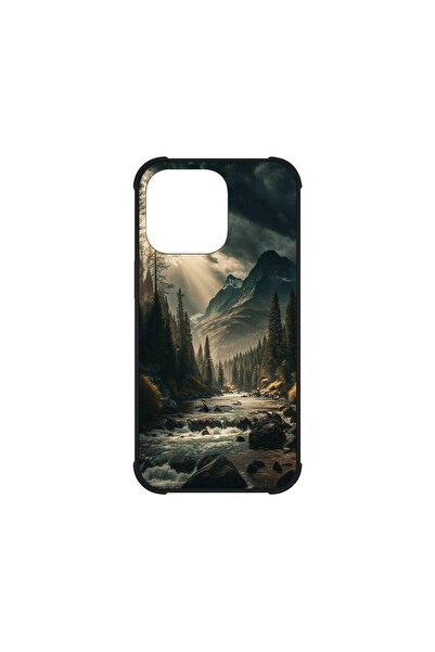 bestcase Θήκη MaxSafe Glassy, Συμβατή με Apple iPhone 13 Pro, Όμορφη Φύση, Χρ...