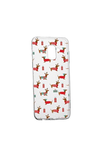 bestcase Θήκη σιλικόνης συμβατή με Samsung Galaxy A6 Plus / J8 2018, Χριστουγ...