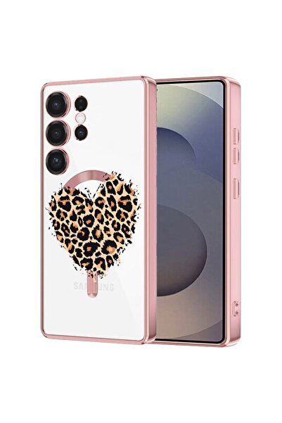 bestcase Πολυτελής Θήκη MagSafe, Συμβατή με Samsung Galaxy S24 Ultra, Καρδιά ...