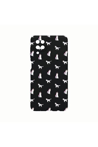 bestcase Θήκη Σιλικόνης, Συμβατή με Samsung Galaxy A12, Σχέδιο Μονόκερος, Ανθ...