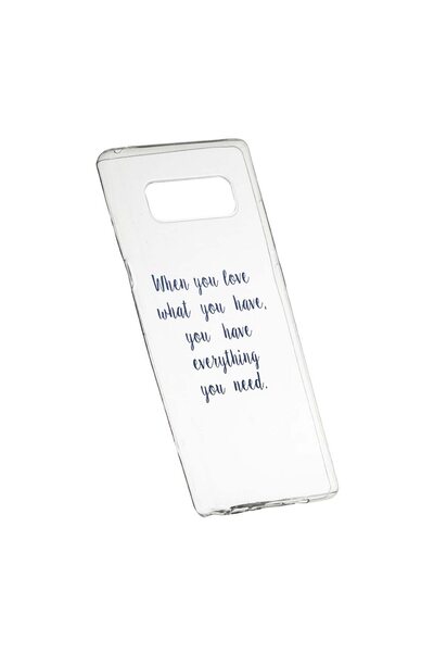 bestcase Προστατευτική θήκη με μήνυμα αγάπης, για Samsung Galaxy Note 9, ανθε...