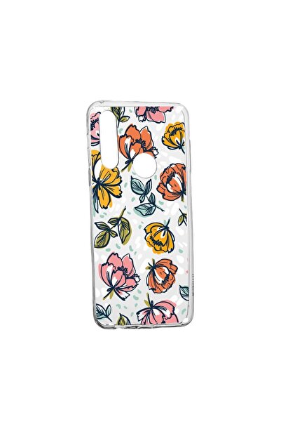 bestcase Θήκη Σιλικόνης Συμβατή με Motorola Moto E7, Λουλούδια - Παστέλ Χρώμα...