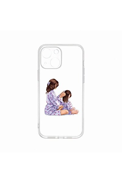 bestcase Θήκη, Συμβατή με Apple iPhone 14, Πριγκίπισσες Κορίτσι Μαμά, Ανθεκτι...