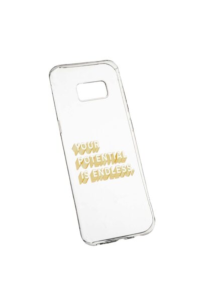 bestcase Προστατευτική θήκη με ατελείωτο μήνυμα, για Samsung Galaxy S8, ανθεκ...