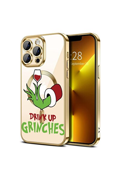 bestcase Husa Luxury MagSafe, Συμβατό με Apple iPhone 16 Pro Max, Grinches - ...