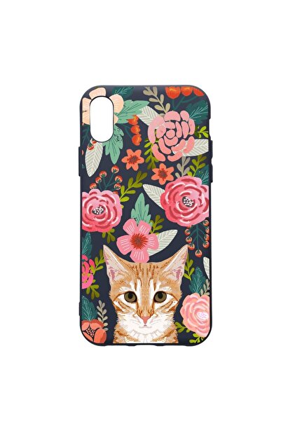 bestcase Θήκη Σιλικόνης Premium Συμβατή με Samsung Galaxy A01, Γάτα σε Λουλού...