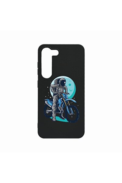 bestcase Θήκη, Συμβατή με Samsung Galaxy S23 Plus, Αστροναύτης Μοτοσικλετιστή...