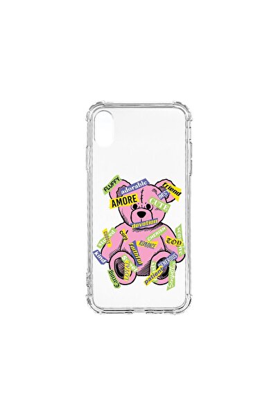 bestcase Husa Αντικραδασμική 1.5MM, συμβατή με Apple iPhone XR, Teddy Bear Am...