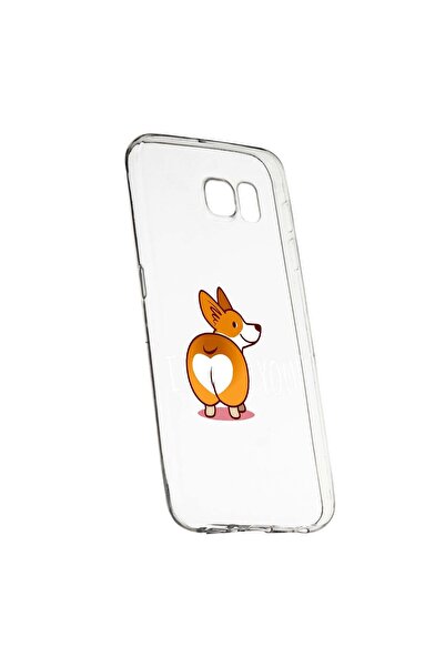 bestcase Προστατευτική θήκη με χαριτωμένο σκυλάκι Emoji, για Samsung Galaxy S...