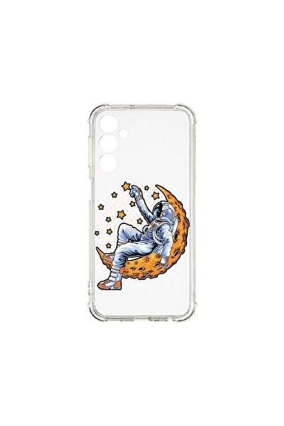 bestcase Αντικραδασμική Θήκη 1.5MM, Συμβατή με Samsung Galaxy M34, Αστροναύτη...