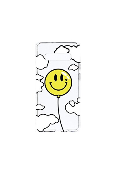 bestcase Διαφανής Θήκη Σιλικόνης 2MM, Συμβατή με Samsung Galaxy S10, Σχέδιο Μ...