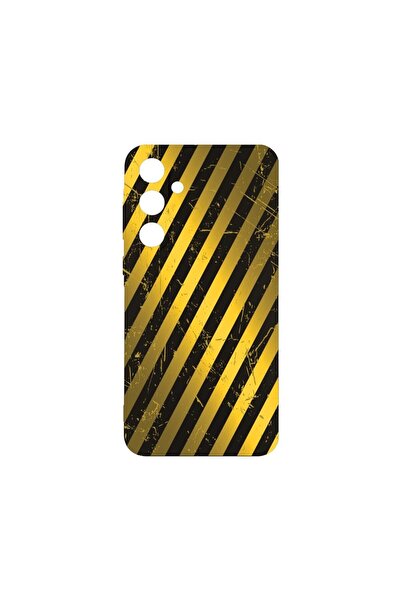 bestcase Λεπτή Θήκη Σιλικόνης 0.8MM, Συμβατή με Samsung Galaxy A55, Χρυσές Ρί...