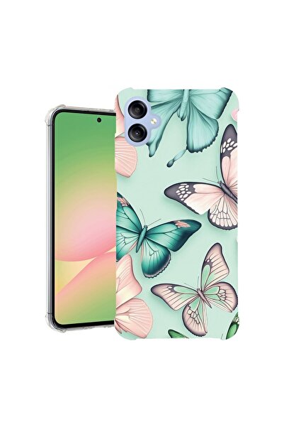 bestcase ¬Æ Husa compatibila Samsung Galaxy A06 4G, Anti Shock 1.5MM, Butterf...