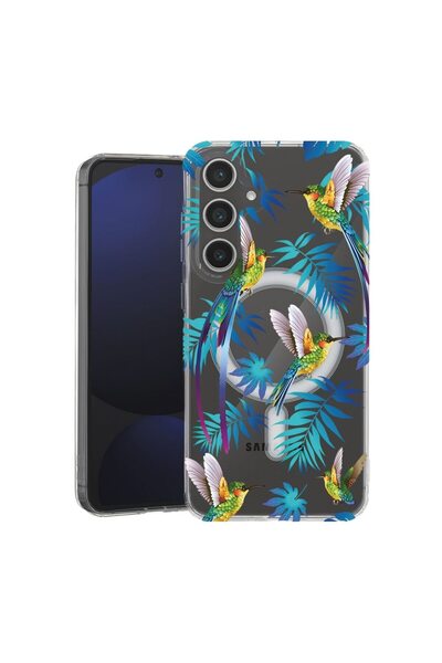 bestcase Θήκη για Samsung Galaxy S23 FE, MagSafe Αντικραδασμική, Wild Tropica...
