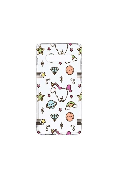 bestcase Διαφανής Θήκη Σιλικόνης 2MM, Συμβατή με Samsung Galaxy S10, Μονόκερο...