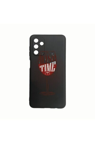 bestcase Θήκη Σιλικόνης, Συμβατή με Samsung Galaxy A04s, Wine Time, Ανθεκτική...