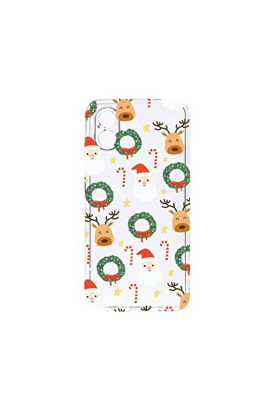 bestcase Διαφανής Θήκη Σιλικόνης 2MM, Συμβατή με Samsung Galaxy A05, Χριστουγ...