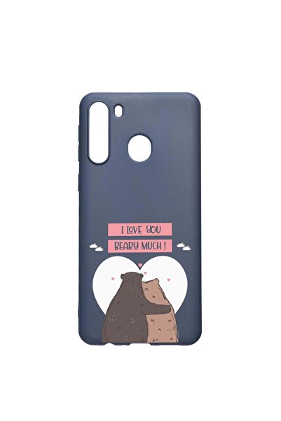 bestcase Θήκη σιλικόνης συμβατή με Samsung Galaxy A21, Σ' αγαπώ πολύ!, ανθεκτ...