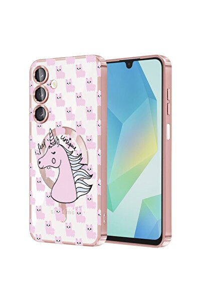 bestcase Πολυτελής Θήκη MagSafe, Συμβατή με Samsung Galaxy A35, Μονόκερος - Α...