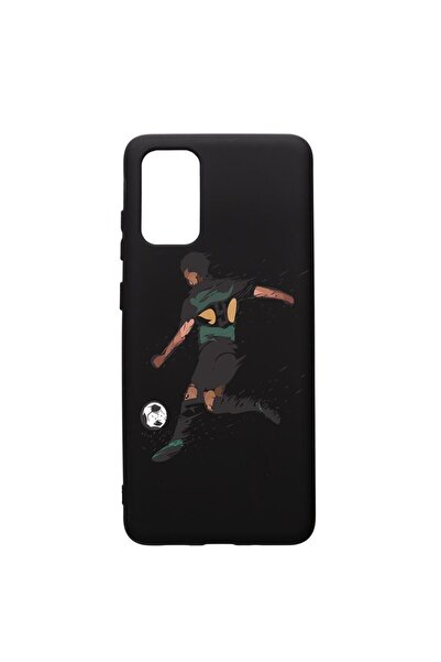 bestcase Husa Silicon Premium compatibila cu Samsung Galaxy A71, Football, cu...
