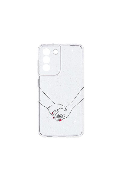 bestcase Θήκη Crystal Glitter 2MM, Συμβατή με Samsung Galaxy S22, Love, Αντικ...