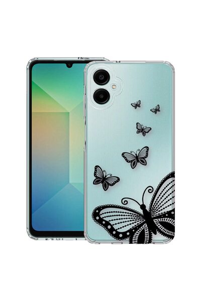 bestcase ¬Æ Husa pentru Samsung Galaxy A06 5G, Anti Shock 1.5MM, Butterfly, P...