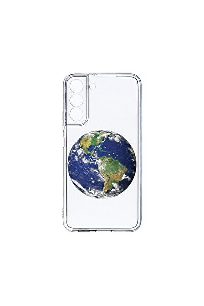 bestcase Διαφανής Θήκη Σιλικόνης 2MM, Συμβατή με Samsung Galaxy S21 FE, Earth...