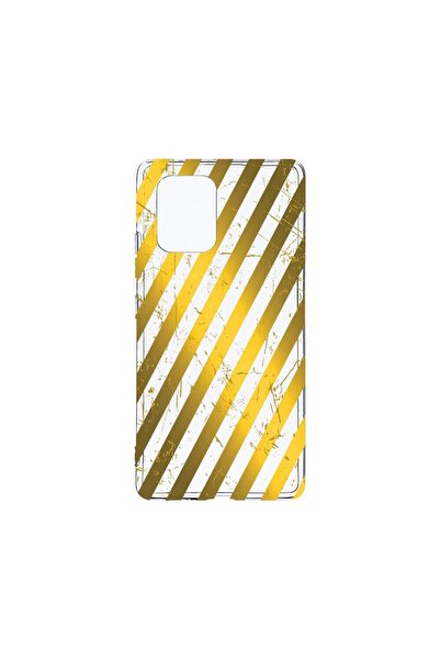 bestcase Διαφανής Θήκη Σιλικόνης 2MM, Συμβατή με Samsung Galaxy S10 Lite, Χρυ...