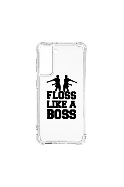 bestcase Husa Αντικραδασμική Θήκη Συμβατή με Samsung Galaxy S21, Floss Like A...