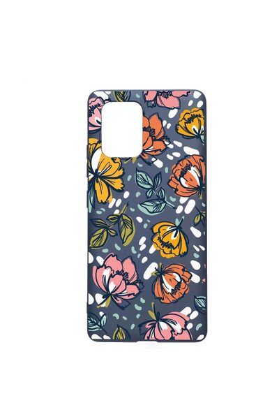 bestcase Θήκη Σιλικόνης Συμβατή με Samsung Galaxy M13 4G, Λουλούδια - Παστέλ ...