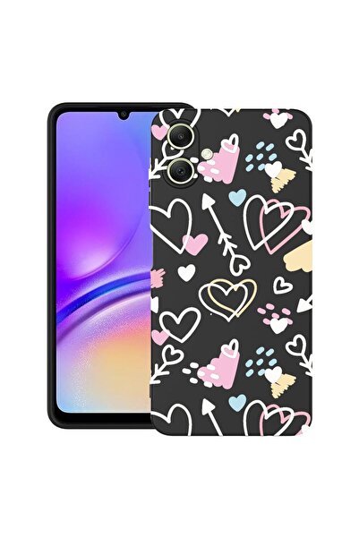 bestcase Θήκη για Samsung Galaxy A06 5G, Σχέδιο Συμβόλων Αγάπης, Λεπτή Σιλικό...