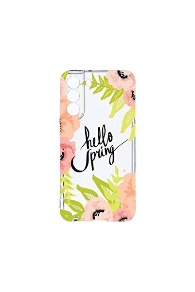 bestcase Διαφανής Θήκη Σιλικόνης 2MM, Συμβατή με Samsung Galaxy S21 FE, Hello...