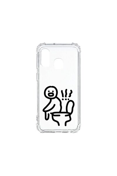 bestcase Αντικραδασμική Θήκη 1.5MM, Συμβατή με Samsung Galaxy A40, Σχέδιο Κακ...