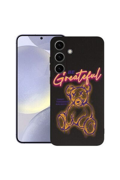 bestcase Θήκη για Samsung Galaxy S25, Premium Λεπτή Σιλικόνη 1.2MM, Αρκουδάκι...