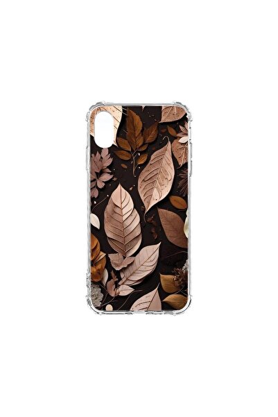 bestcase Husa Anti Shock 1.5MM, compatibilă cu Apple iPhone XR, Pene de toamn...