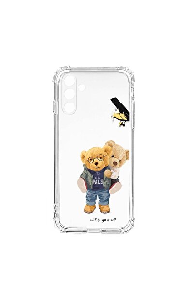 bestcase Αντικραδασμική Θήκη, Συμβατή με Samsung Galaxy A14 5G, Σχέδιο Αρκουδ...