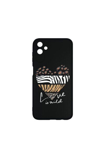 bestcase Λεπτή Θήκη Σιλικόνης 0.8MM, Συμβατή με Samsung Galaxy F14, Love Is W...