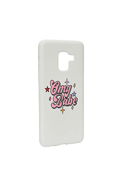 bestcase Husa de protectie cu mesaj OMG Babe, pentru Samsung Galaxy A5 2018, ...
