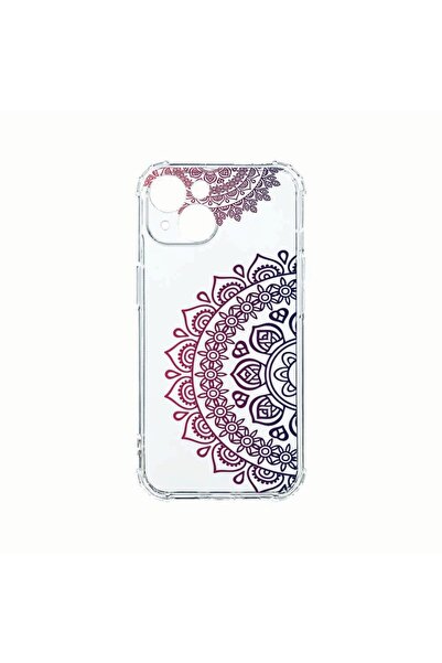 bestcase Husa Anti Shock din silicon, Compatibila Cu Apple iPhone 14, Lace Co...