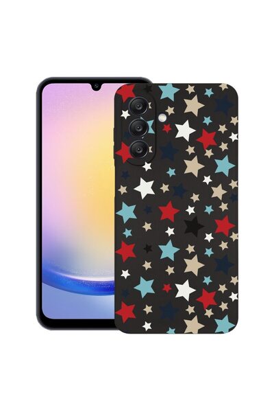 bestcase Θήκη για Samsung Galaxy A36, Αστέρια, Λεπτή Σιλικόνη 0.8MM, Αντικραδ...