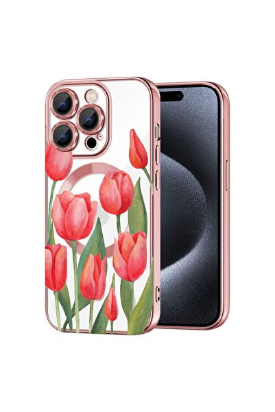 bestcase Πολυτελής Θήκη MagSafe, Συμβατή με Apple iPhone 14 Pro Max, Κόκκινες...