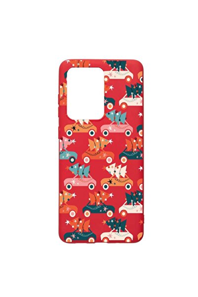 bestcase Θήκη σιλικόνης συμβατή με Samsung Galaxy S20 Ultra, Χριστουγεννιάτικ...