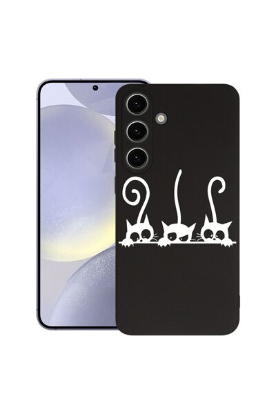 bestcase Θήκη για Samsung Galaxy S25 Plus, Premium Λεπτή Σιλικόνη 1.2MM, Γάτε...