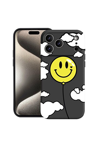 bestcase Θήκη για Apple iPhone 17 Pro Max με σχέδιο μπαλονιού-φατσούλας, Σιλι...