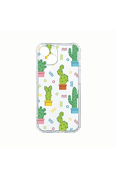 bestcase Αντικραδασμική Θήκη Σιλικόνης, Συμβατή με Apple iPhone 14 Plus, Κάκτ...